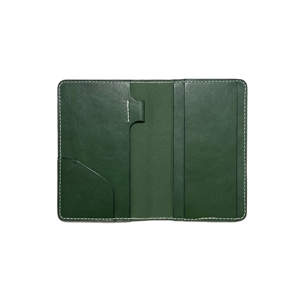 Player’s Scorecard Holder - Green Leather