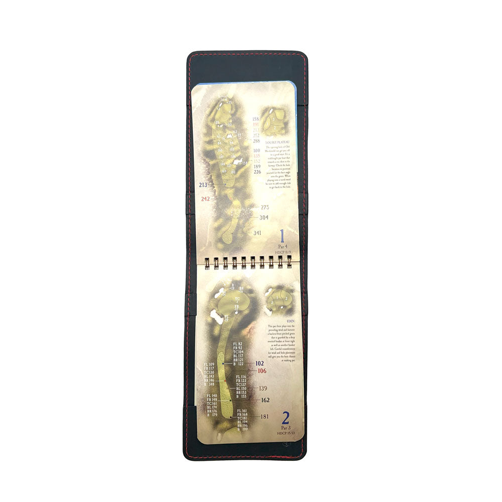 Premium Yardage Book Cover - Pebbled Navy