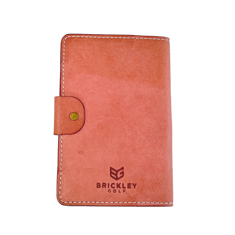 Classic Scorecard Holder - Bubble Gum Leather
