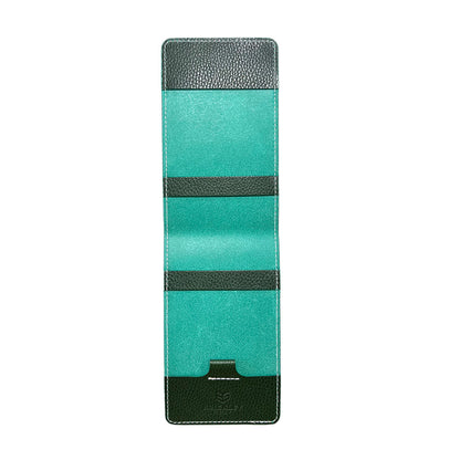 Yardage Book Cover - Pebbled Green Leather