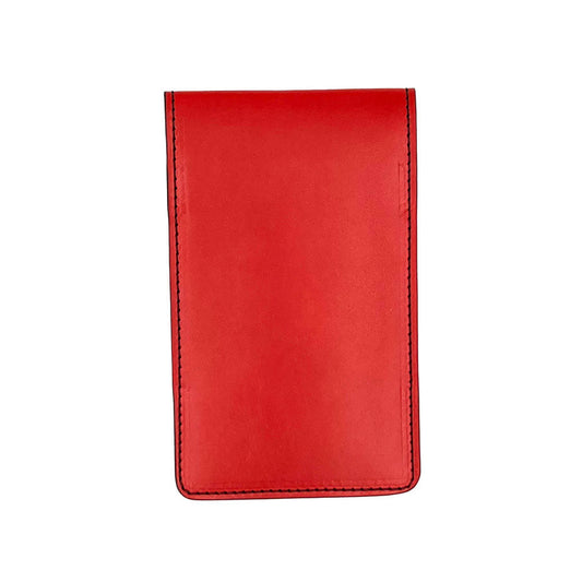 Yardage Book Cover - Sunday Red Leather