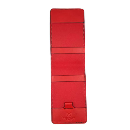 Yardage Book Cover - Sunday Red Leather