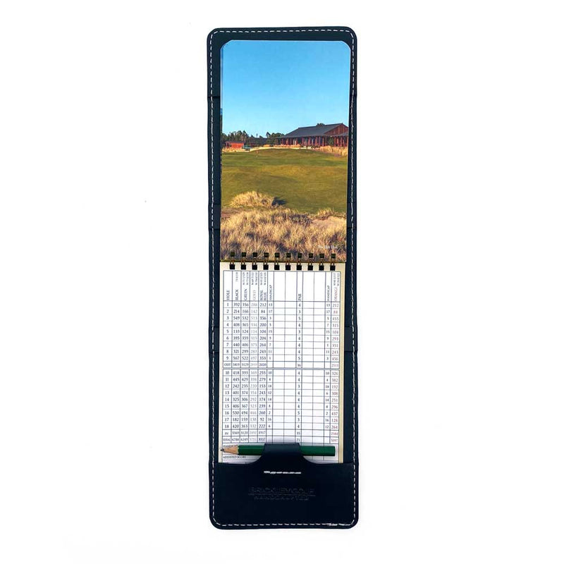 Navy Blue Yardage Book Cover and Scorecard Holder