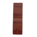 Yardage Book Cover - Classic Brown Leather