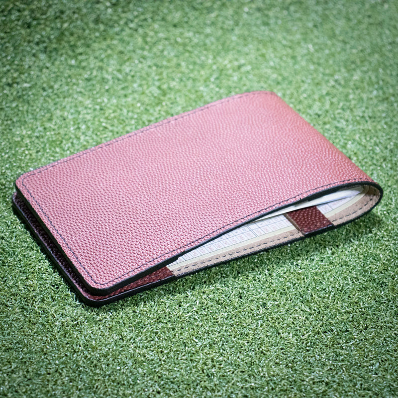 Yardage Book Cover - Official Football Leather