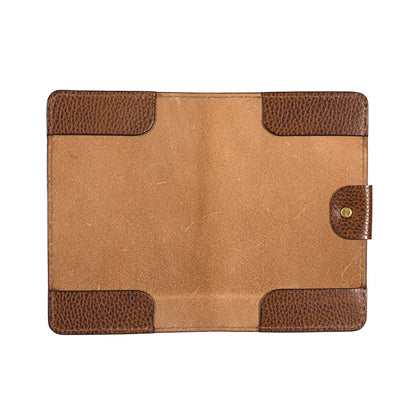 Classic Scorecard Holder - Pebbled Whiskey Leather