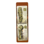 Yardage Book Cover - Classic Chestnut Leather