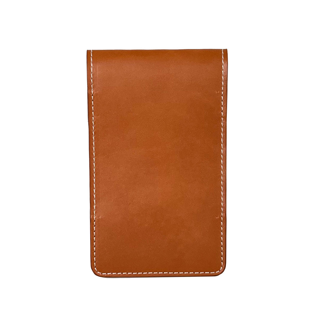 Yardage Book Cover - Classic Chestnut Leather