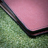 Yardage Book Cover - Official Football Leather