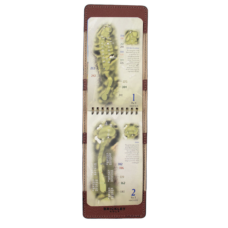 Yardage Book Cover - Official Football Leather